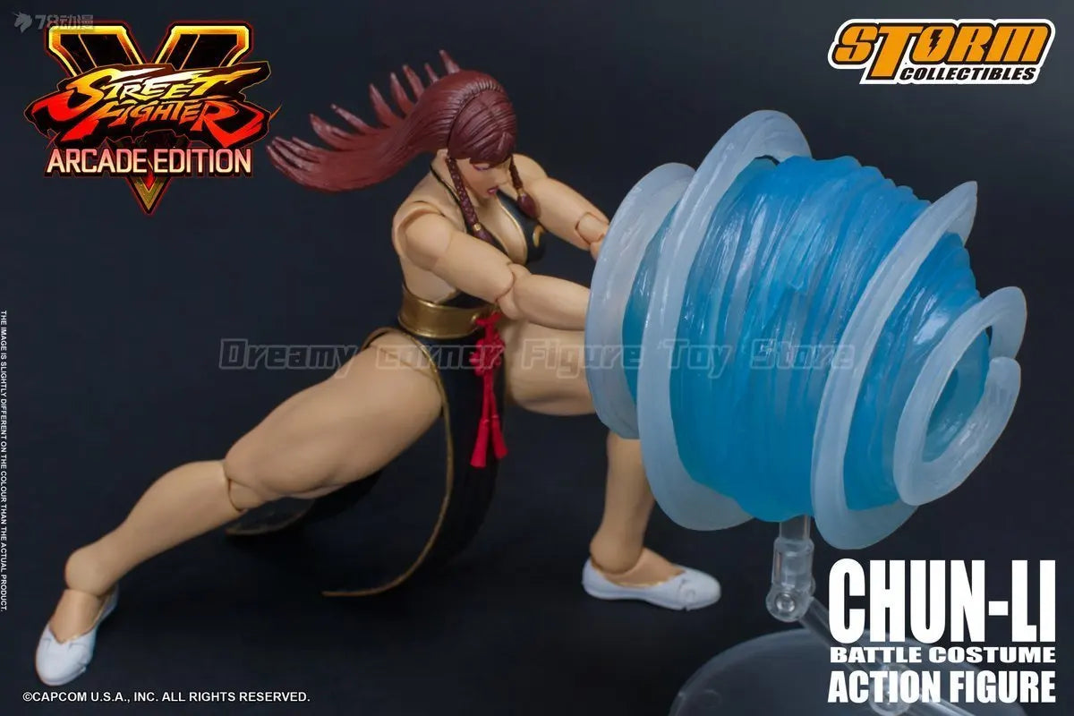 【In Stock】Original STORM COLLECTIBLES Street Fighter V CHUN-LI Battle Costume 1/12 Action Doll Toy Model Gift Collection