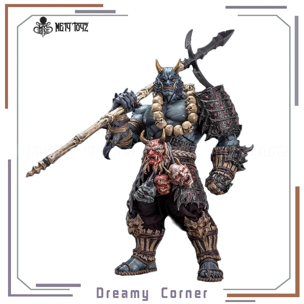 【Pre-sale】Original Mety Toyz Demon Slayer Shura Takigawa Oni Samurai 1/10 Action Figure Toy Model Collection