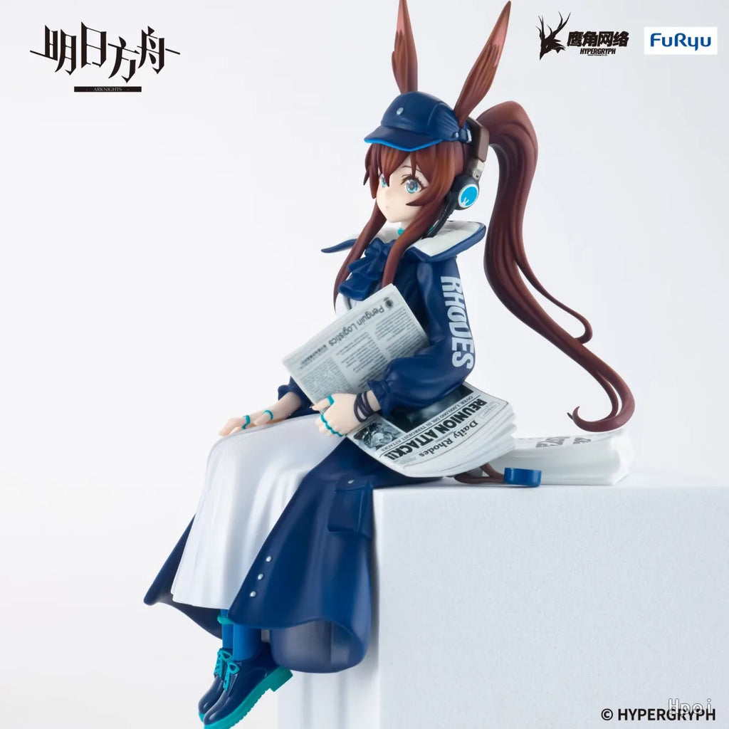 【Original】FuRyu Arknights Noodle Stopper Figure Amiya - Newsboy Version Model Classic Anime Toys