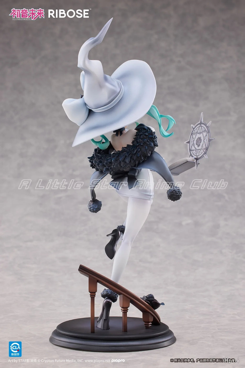 In Stock Original RIBOSE RISE UP Piapro Hatsune Miku Fantasia Witch 1/8 Anime Figure Collection Model