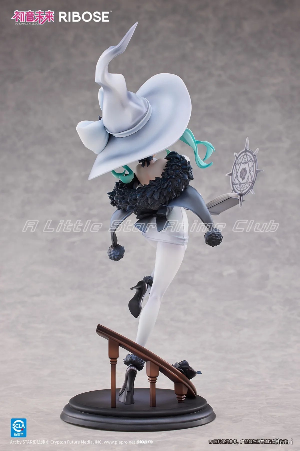 In Stock Original RIBOSE RISE UP Piapro Hatsune Miku Fantasia Witch 1/8 Anime Figure Collection Model