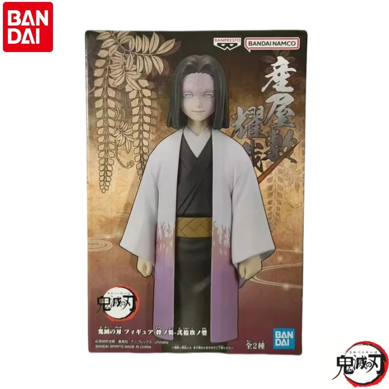 В наличност Оригинална фигурка Bandai Banpresto Demon Slayer Ubuyashiki Kagaya, модел, орнаменти, статуя, празнични подаръци, аниме играчки