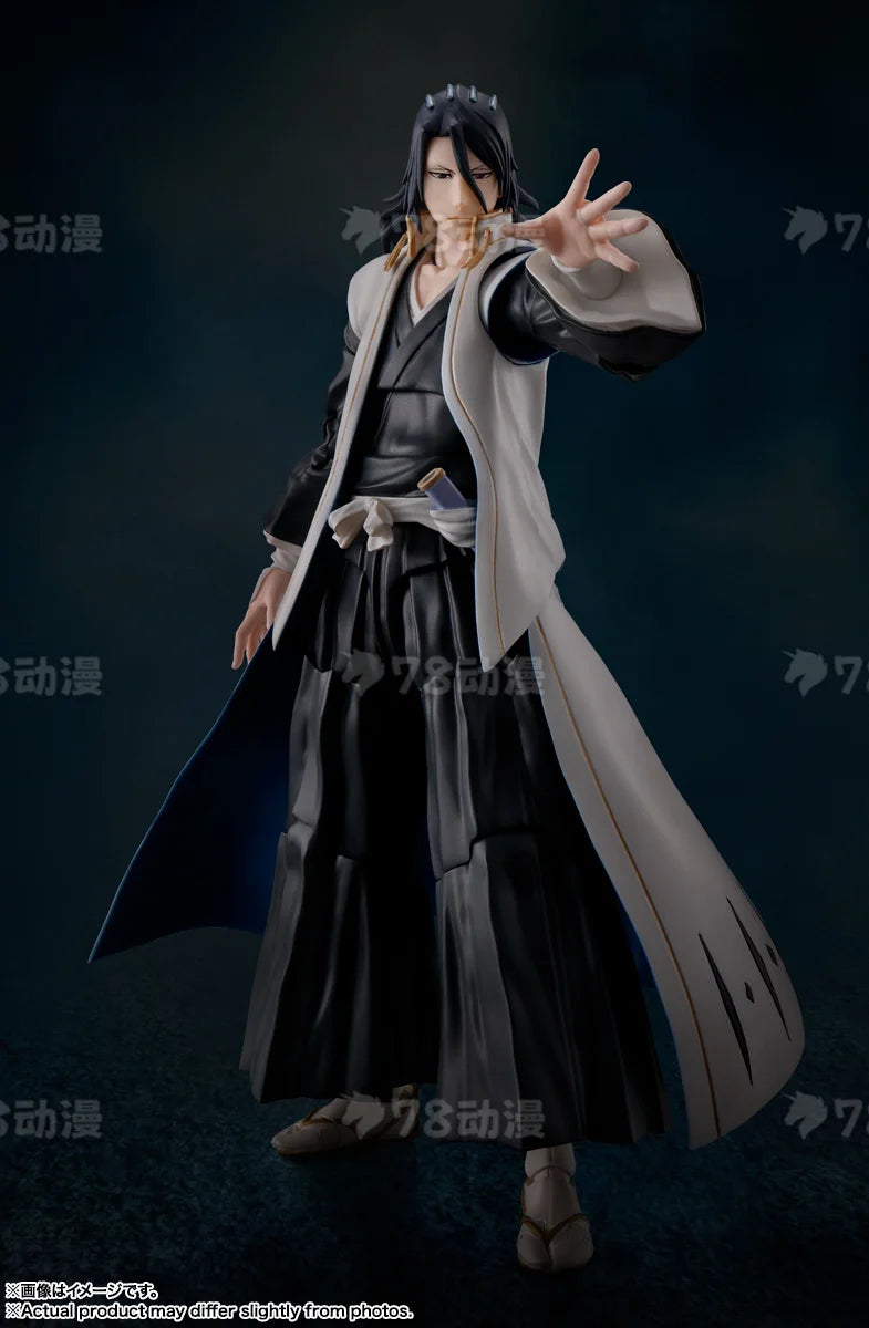 Bandai S.H.Figuarts BLEACH: Thousand Year Blood War Byakuya Kuchiki - Highly Detailed Collectable Model