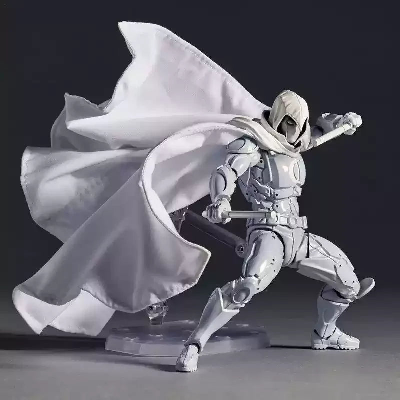 Kaiyodo Revoltech Yamaguchi No.178 Action Figure Moon Knight Set Garage Kit Mechanical Knight Action Figure Collect toys Gifts