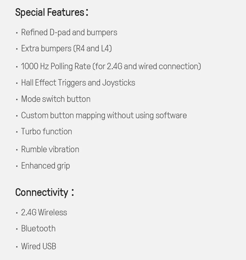 8BitDo Ultimate 2C Wireless Gaming Controller für PC, Windows 10, 11, Steam Deck, Raspberry Pi, Android Gamepad-Zubehör