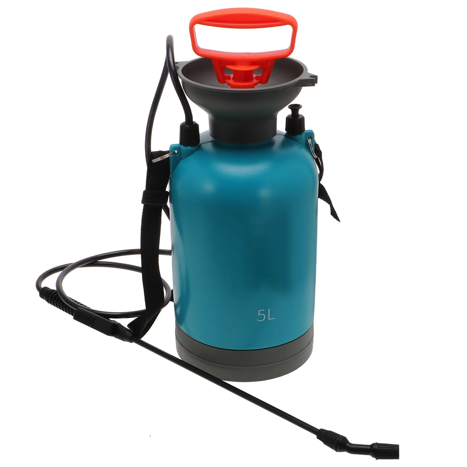 1 pc 5L Pressure Spray Bottle Watering Can Manual Pot Sprayer Garden Car Wash Home Office Park Light Watering Can Blue Durable