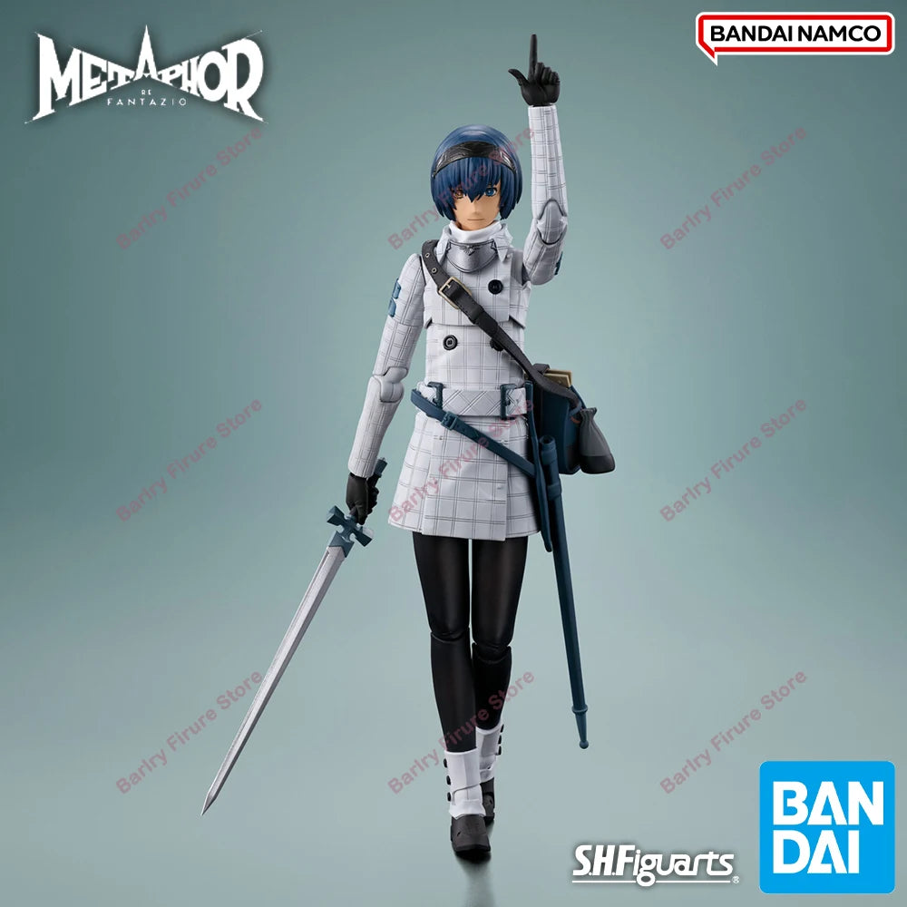 In Stock BANDAI S.H.Figuarts SHF Metaphor: ReFantazio Protagonist Shujinkou Anime Figure Action Figurine BANDAI Boxed Model Toys