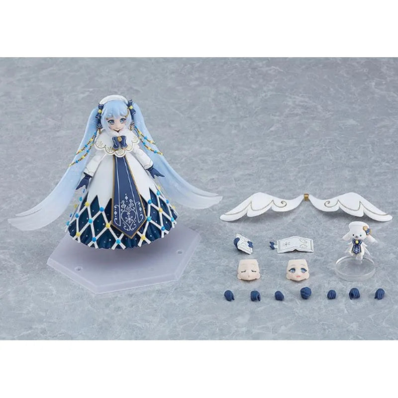 GSC Original EX-064 Hatsune Miku Snow Miku 145mm Anime Action Figures Toys for Boys Christmas Gift Collectible Model Ornaments