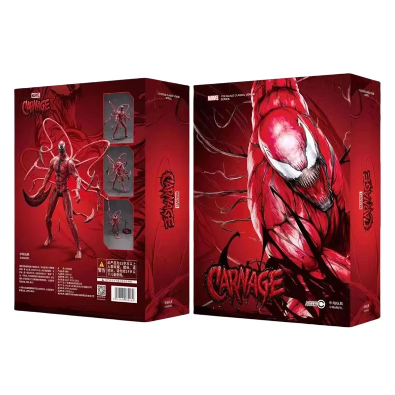 ZD Toys Venom Action figures Carnage Boxed Collection Adult Action Figures Kids Toy
