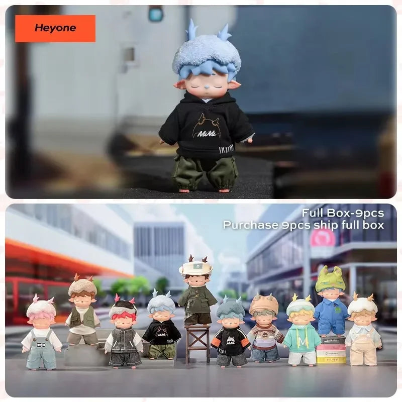 Heyone MIMI CITYWALK Series Vinyl Blind Box Toys Kawaii Anime Action Figure Caixa Caja Surprise Mystery Box Dolls Girls Gift