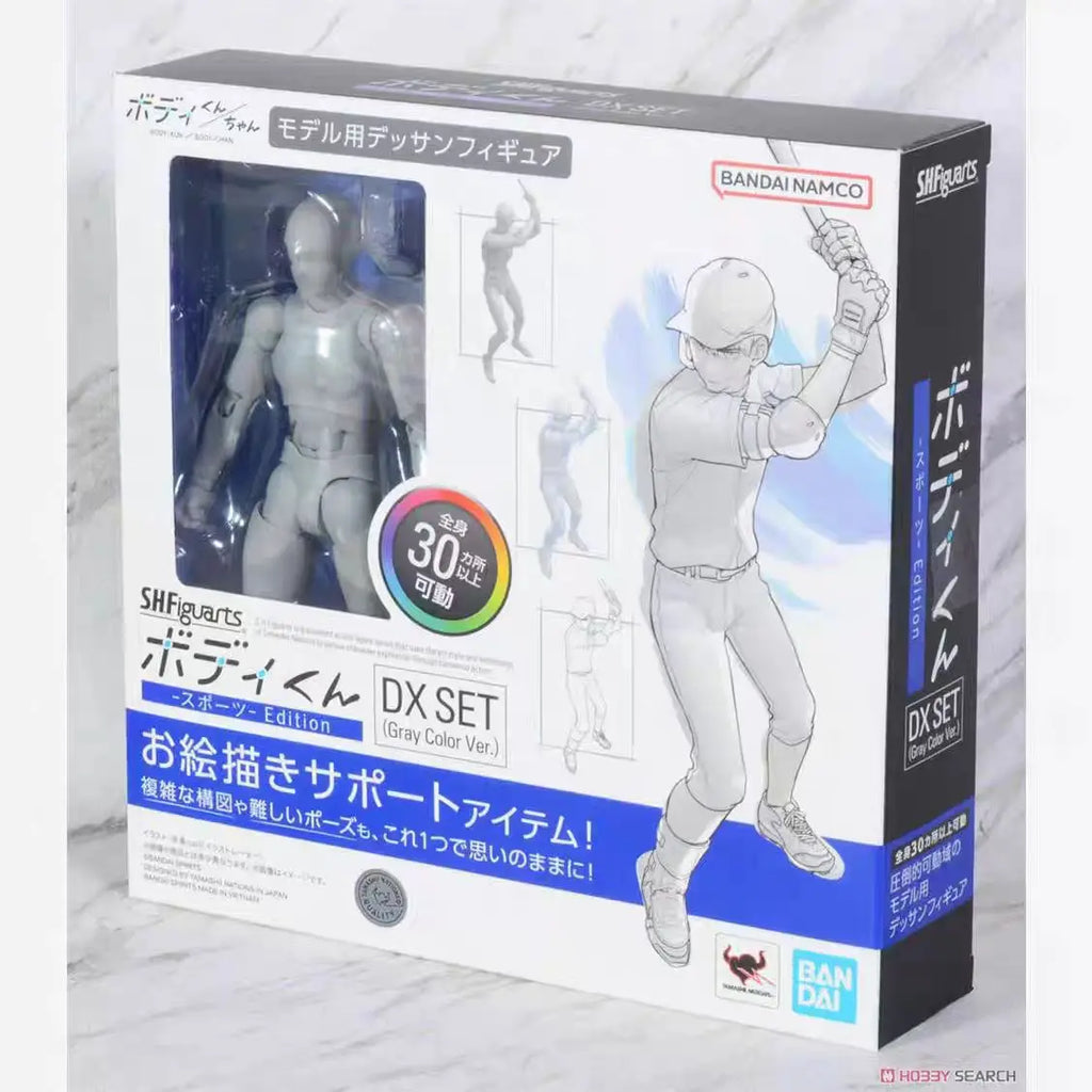 In Stock Original Bandai Shf Painting Photography Material Sports Edition Line Action Figure PVC Practical