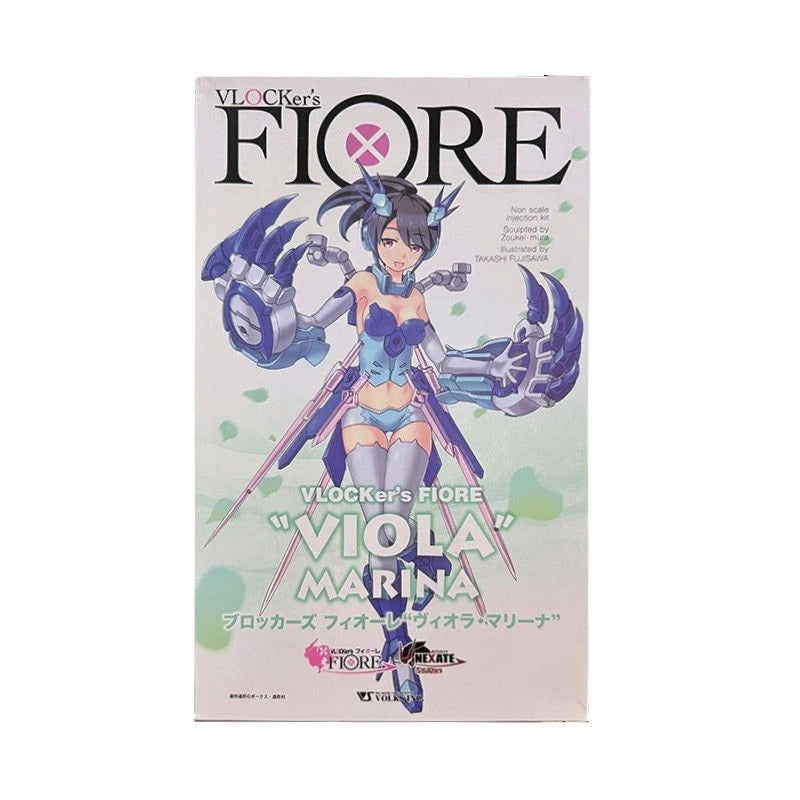 The Five Star Stories Vs-Ims-03 Ims 1/100 V-Siren Kaiko Kaiou & Vlocker'S Fiore Viola Laurel Mecha Action Figure Assembly Model