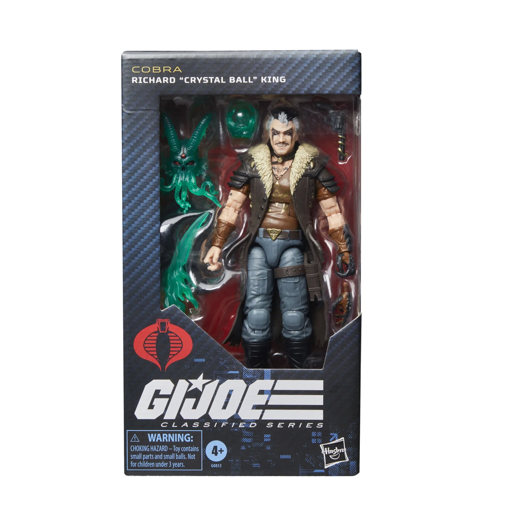 Hasbro GI Joe Classified Series #159 Richard Crystal Ball King 6 Inch Action Figure Toy Gift - IN HAND