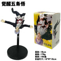 19CM Anime Jujutsu Kaisen Figur Staffel 2 FIGURIZMα Satoru Gojo Awakening Fliegendes Modell Spielzeug Geschenksammlung Actionfigur PVC