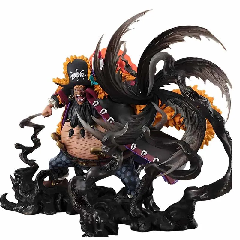 Bandai Original TAMASHII Figuarts ZERO MARSHALL D TEACH BLACK VORTEX Action Figure Toys For Boys /Girls /Kids /Christmas Gift