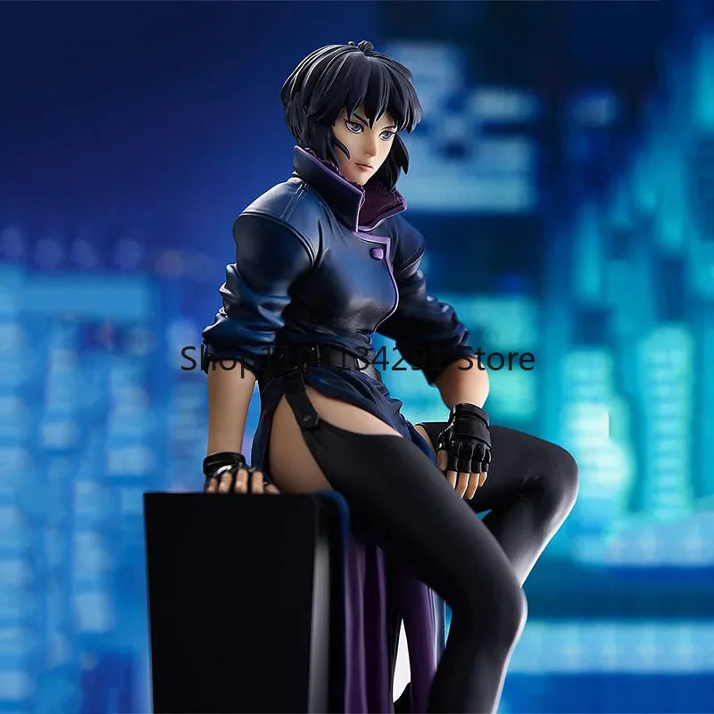 Genuine Original GSC POP UP PARADE TheGhost in The Shell Kusanagi Motoko 1995 Edition Anime Figure Collectible Model Dolls Gift