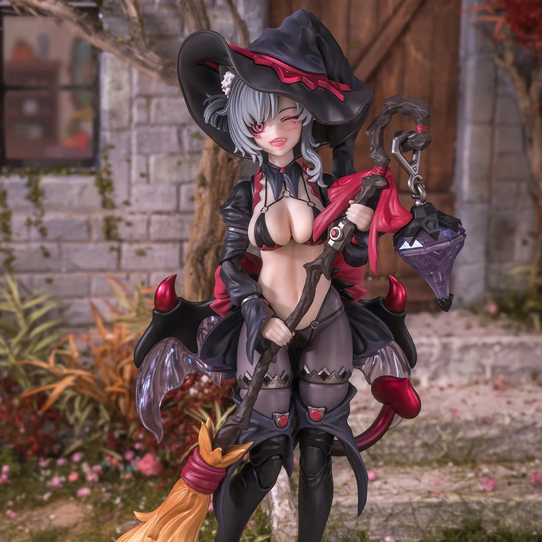 In Stock New Original Dimensional Concrete Machine Girl Intern Witch Xingchuan Cat 1/12 Can Be Done By Hand Toy Collection Gift