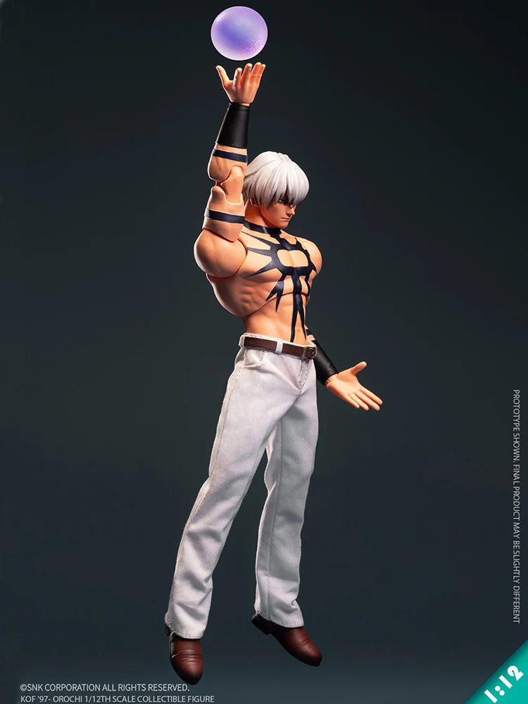 Tunshi Studio The King Ts-015 SHF 97 Sun God Orochi Rugal 1/12 Scale Poseable Action Figure Collectible Game Peripherals Model