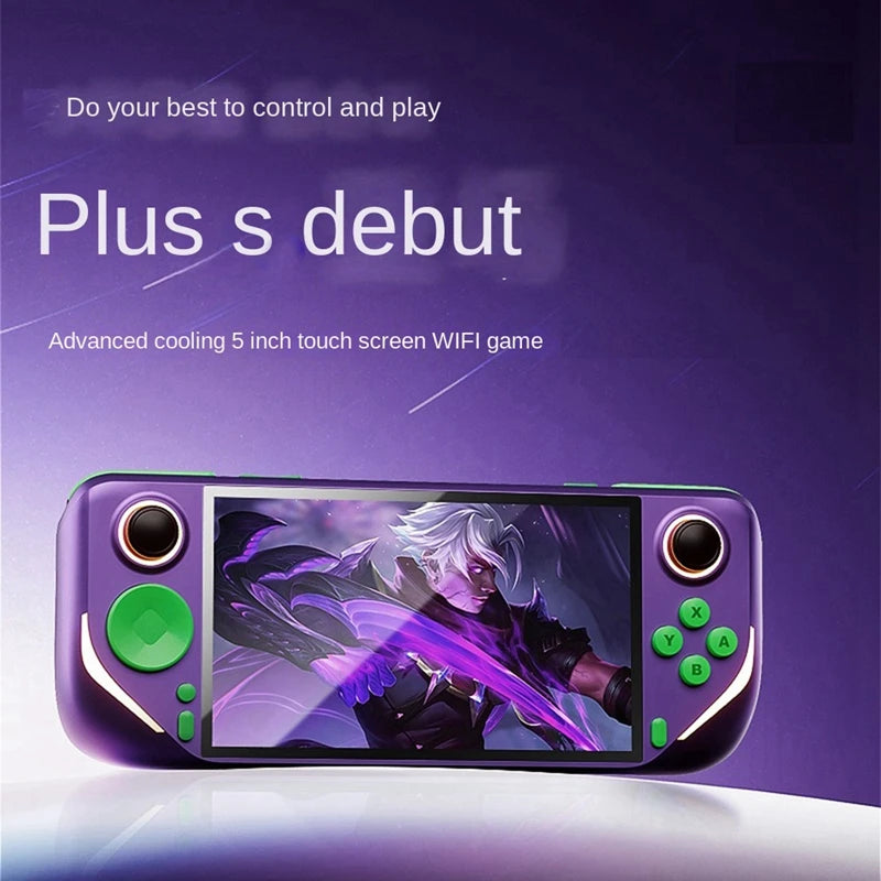 Handheld Game Console 64G+15000 Game 5 Inch Portable Video Game Console
