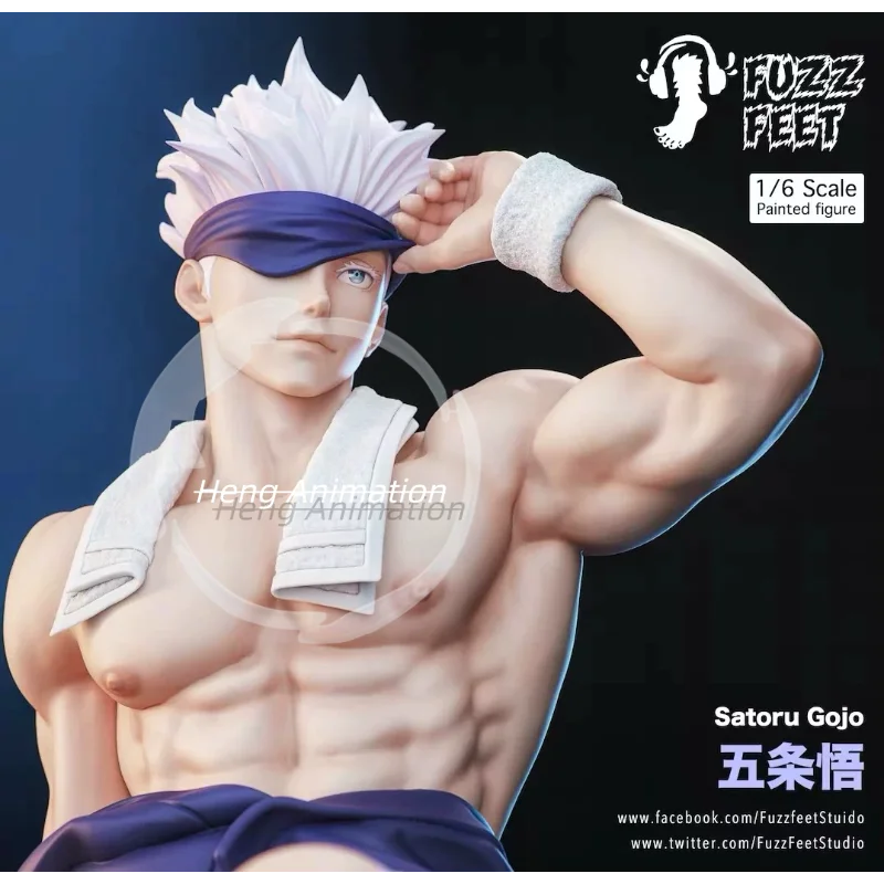 Pre-sale: Fuzzfeet Satoru Gojo Limited Edition Statue, Sexy, Trendy and Cool, Ornament, Collection