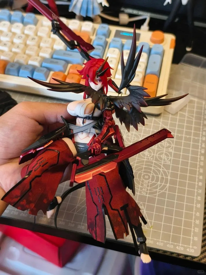 IN STOCK Animester Wolf Mastiff Force Karas Samurai Crow 1/9 Action Model Collectible Figure Toys