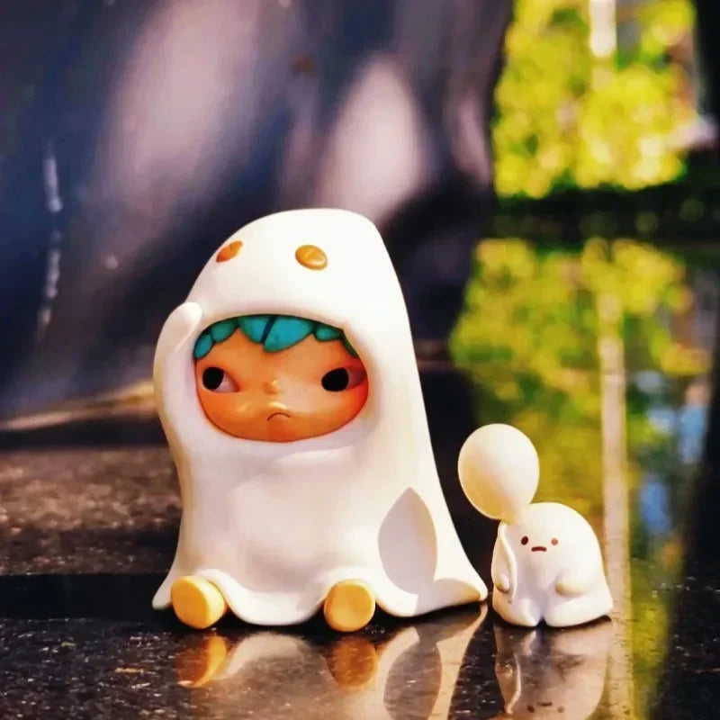 POP MART Hirono Die Andere Serie Blind Box Ratet mal, Tasche Original Spielzeug Puppe Niedliche Anime Figur Ornamente Geschenk