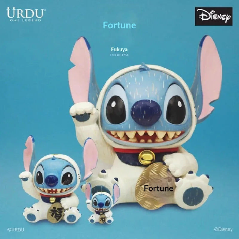 Fukubeya Maneki Neko Lucky Series Alien Figure 45cm Tall Disney Pixar Wood Style Finish Collectible by URDU