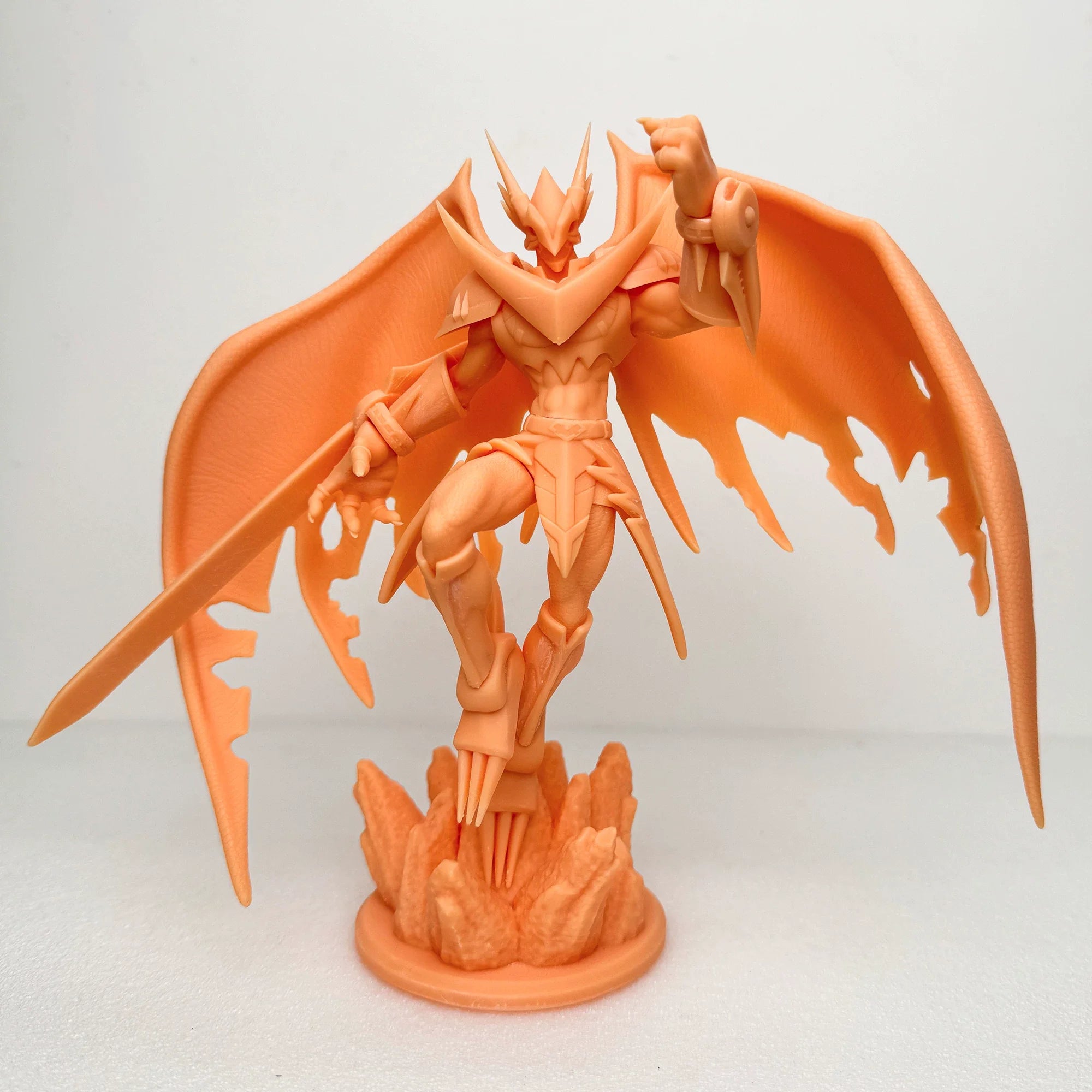 Model Customization 15cm  Ulforce V-dramon Model Toys Digimon Adventure Gk Customize 3D printing model