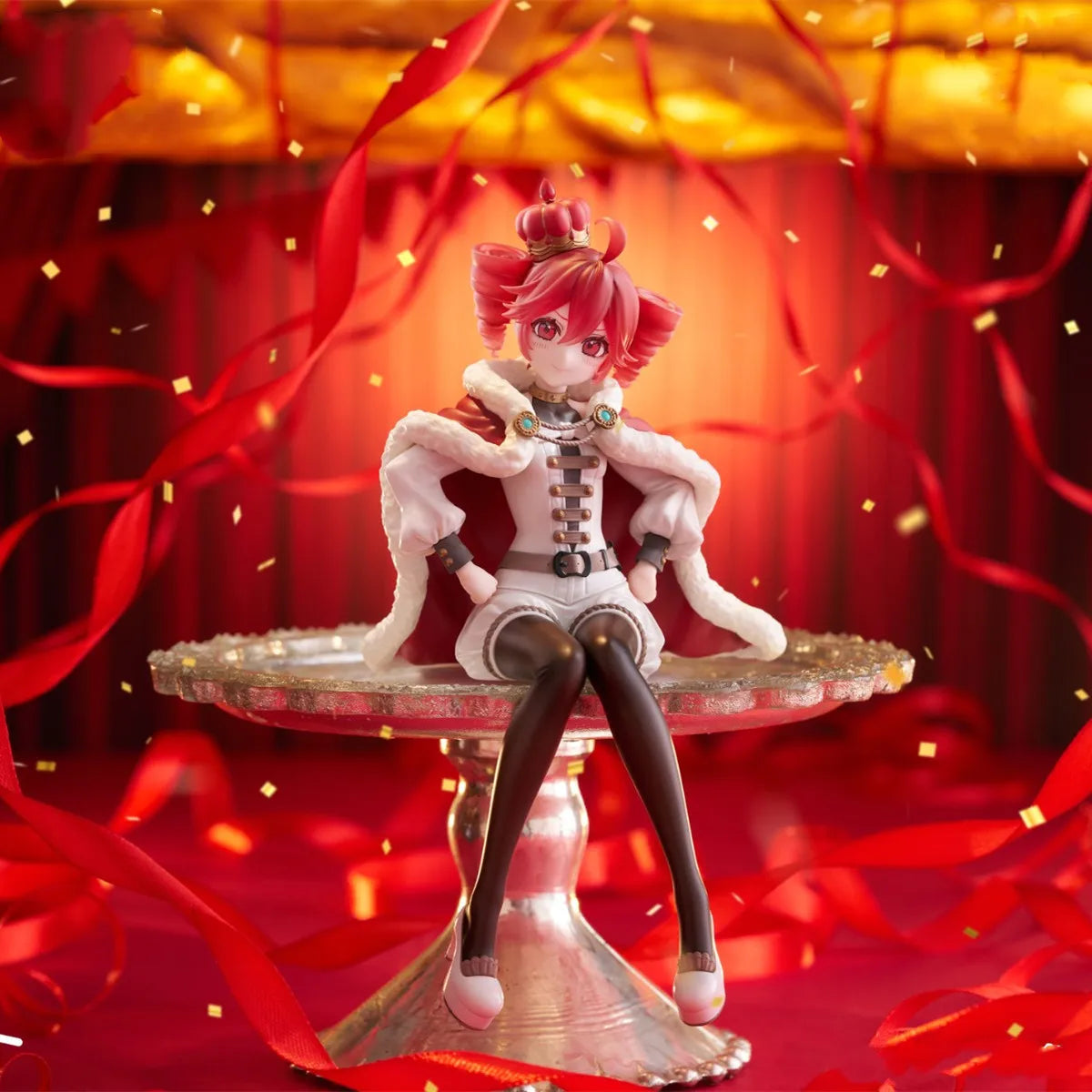 Original FuRyu Anime Utau Kasane Teto Noodle Stopper Figure Action Figurine Toys PVC Model Collection