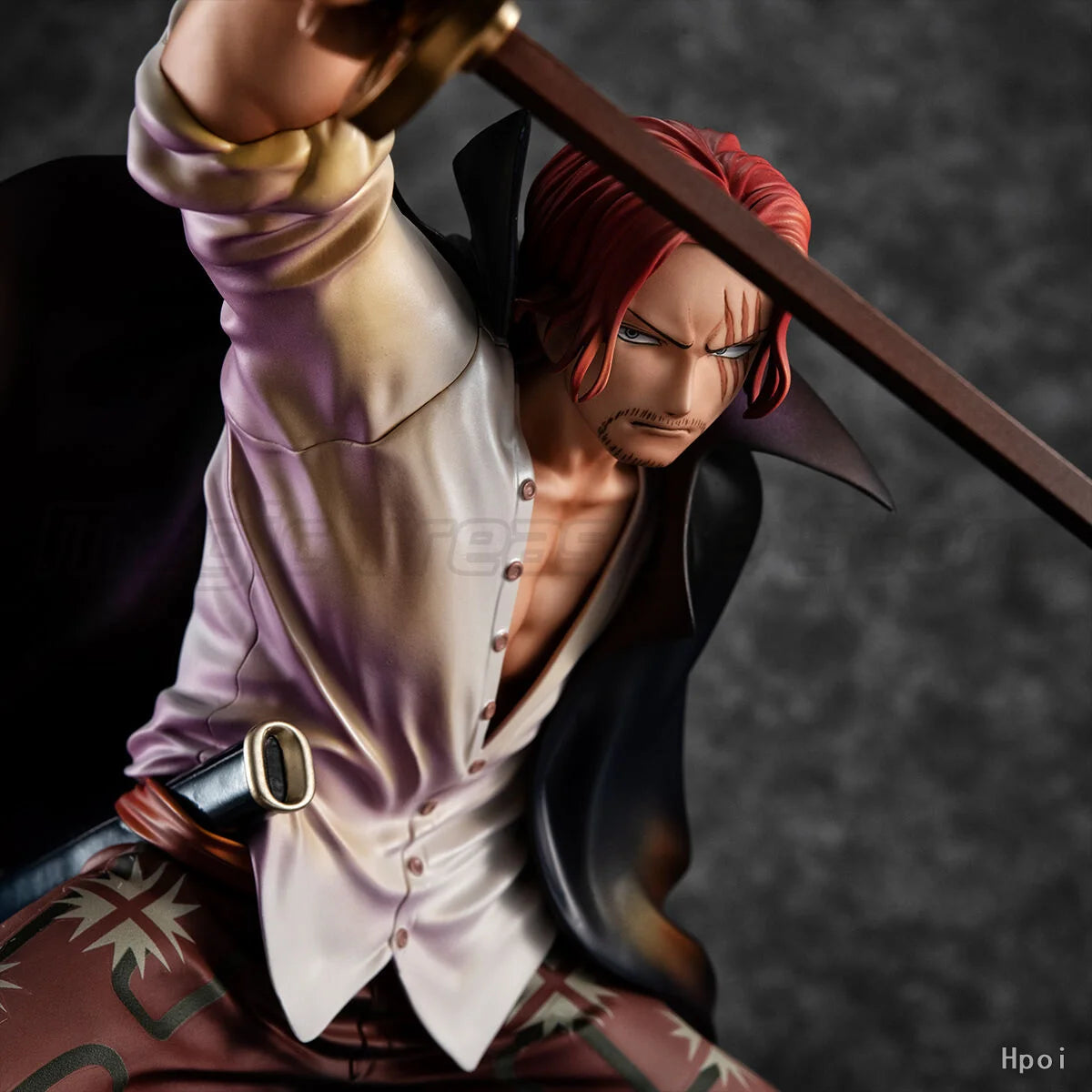 【MT】Original MegaHouse POP PBM ONE PIECE Shanks Playback Memories Figure Toy Model Collection