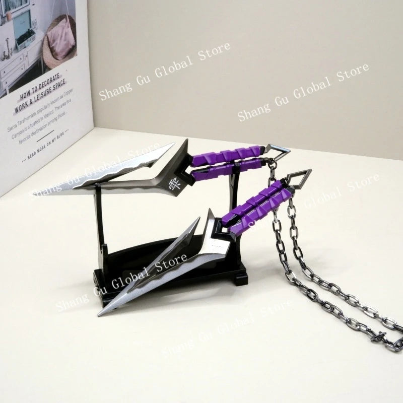 Valorant Kuronami No Yaiba Paarungsmodell Ganzmetallmesser Spielzeug Schwerter Spielperipheriegeräte Bali Song Karambit Outdoor Ornamente Geschenke