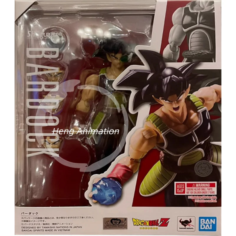 SHF Dragon Ball Bardock Super Saiyan Lower-Tier Warrior Figurine Collectible Display Piece Gift
