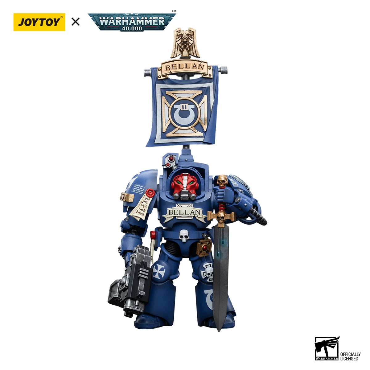 In Stock JOYTOY 1/18 Action Numbers [2pcs/set] Ultramarines Primarch Roboute Guilliman Model Gift Collection