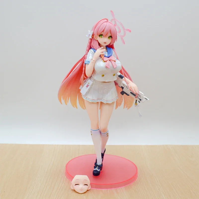 17cm Blue Archive Plana Bunny Anime Girl Figure Ichinose Asuna/Asuma Toki Action Figure Tsukatsuki Rio Figurine Model Doll Toys