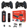 Q9 Retro Video Handheld Game Console 2.4G Dual Wireless Gamepads Retro Game Stick 8K 64G Classica Retro Game Two Player