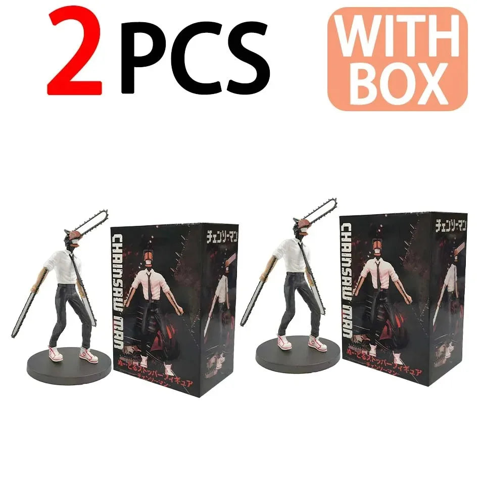 Chainsaw Man Denji Anime Figure Denji/Power Action Figure 1560 Chainsaw Man Denji Figurine Adult Collectible Model Doll Toy