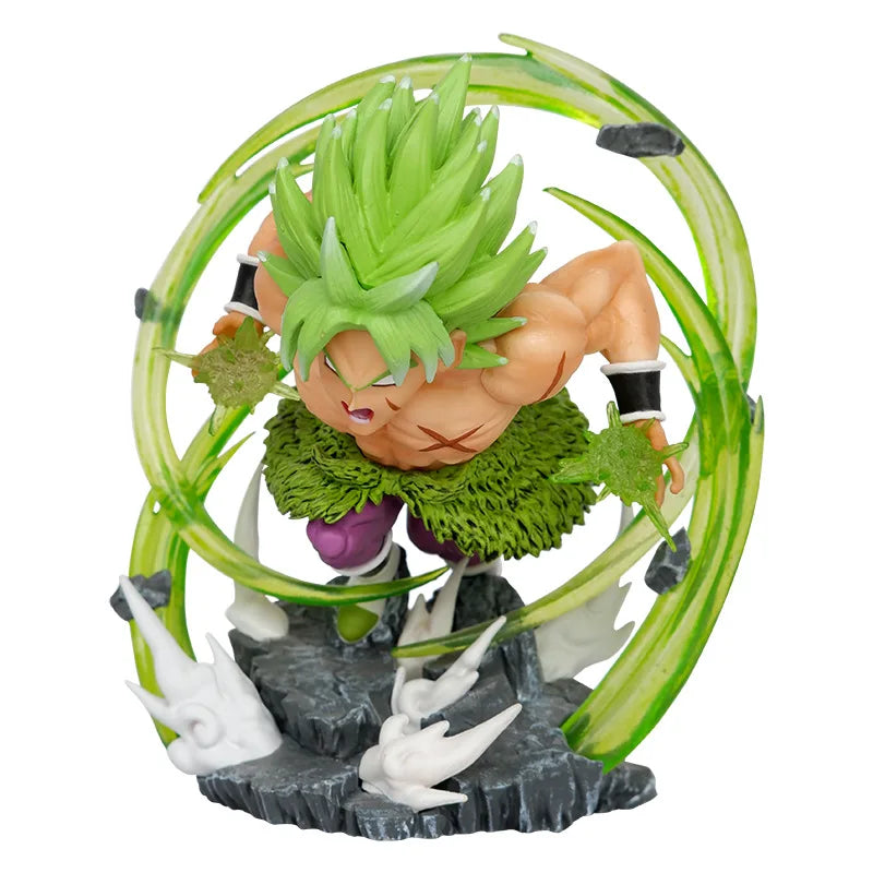 Anime Dragon Ball Super Broly Super Saiyan Broli Battle Ver. PVC Action Figure Statue Collection Model Kids Toys Doll Gifts 16cm