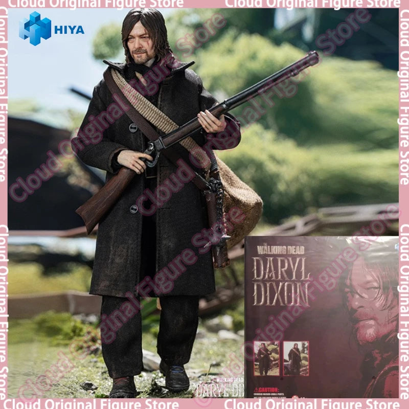In Stock 100% Original HIYA 1/12 The Walking Dead Daryl Dixon Exquisite Super Series Anime Action Collection Figures Model Toys