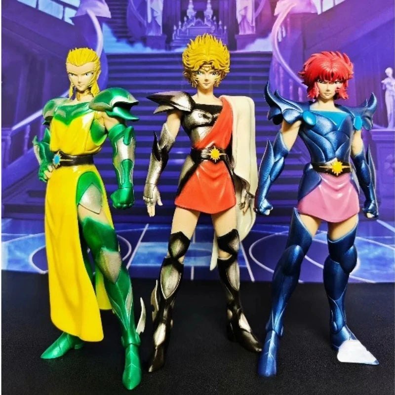 Handmade Saint Seiya Abel & His Corona Saints Resin Statue Model - Altar Ashlesha, Coma Berenice, Lynx Jaoh Figures