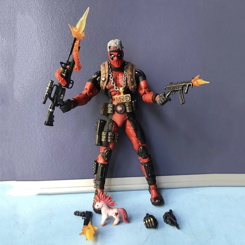Deadpool Figure ML Legends The Avengers X-Men DP Action Figuras Anime GK Statue PVC Manga Figurine Model Toys Gift for Children