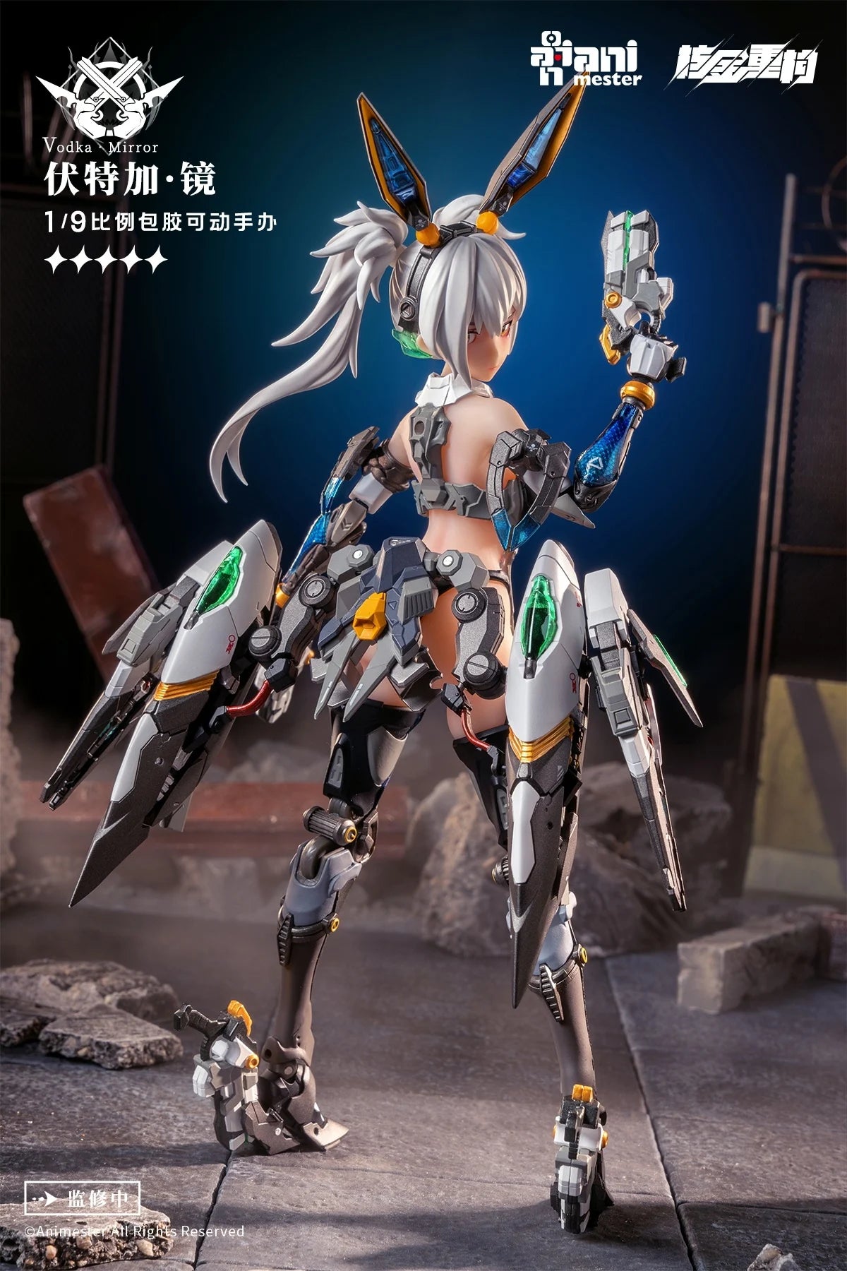 In Stock 1/9 Female Soldier Delicate Mechanical Girl Task Force Full Set 22CM Action Figure Model Collectible Toys
