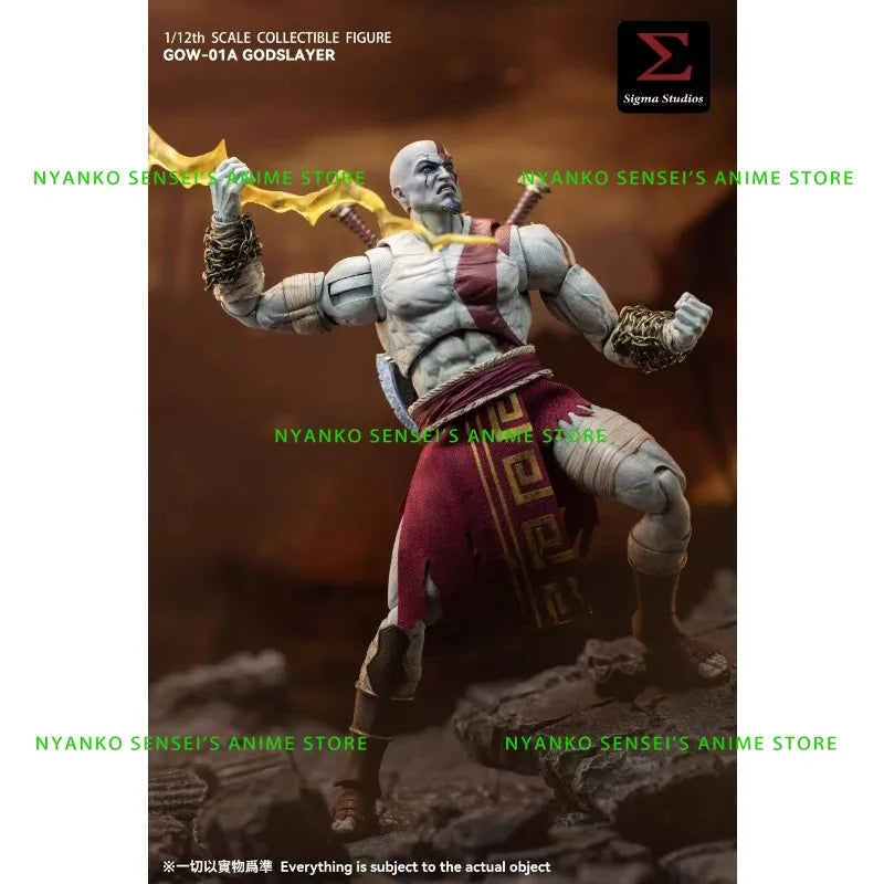 In Stock SIGMA STUDIOS GOW-01A GODSLAYER Li Kui 1/12 Scale Action Figure Anime Models Toy Doll Gift Hobby Collectible