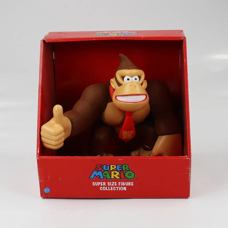 24cm New Anime Super Marioed Series Action Figure Toys Bowser Figures PVC Toy Model For kids birthday Collectible gifts