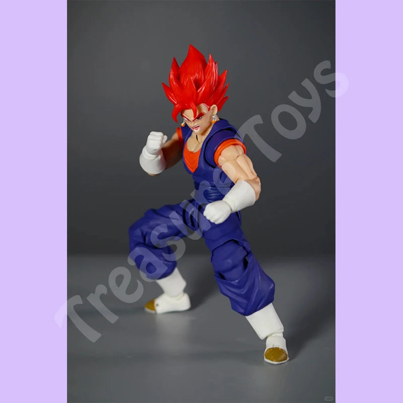 OC Toys GD Studio Dragon Ball Z SHF Super Saiyan God Vegetto Vegito Аниме Фигурки Фигурки Модели Детски Подаръци Играчки
