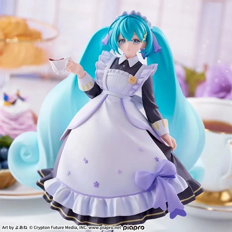 Hatsune Miku Vintage Maid Coffee Souvenir Figure