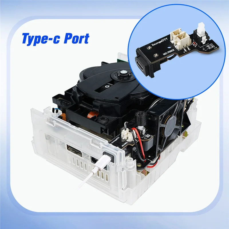 【Limited-Stock!】For NGC Gamecube Power Adapter Type-C Adapter For NGC Gamecube For NGC Game Console DOL-001/101