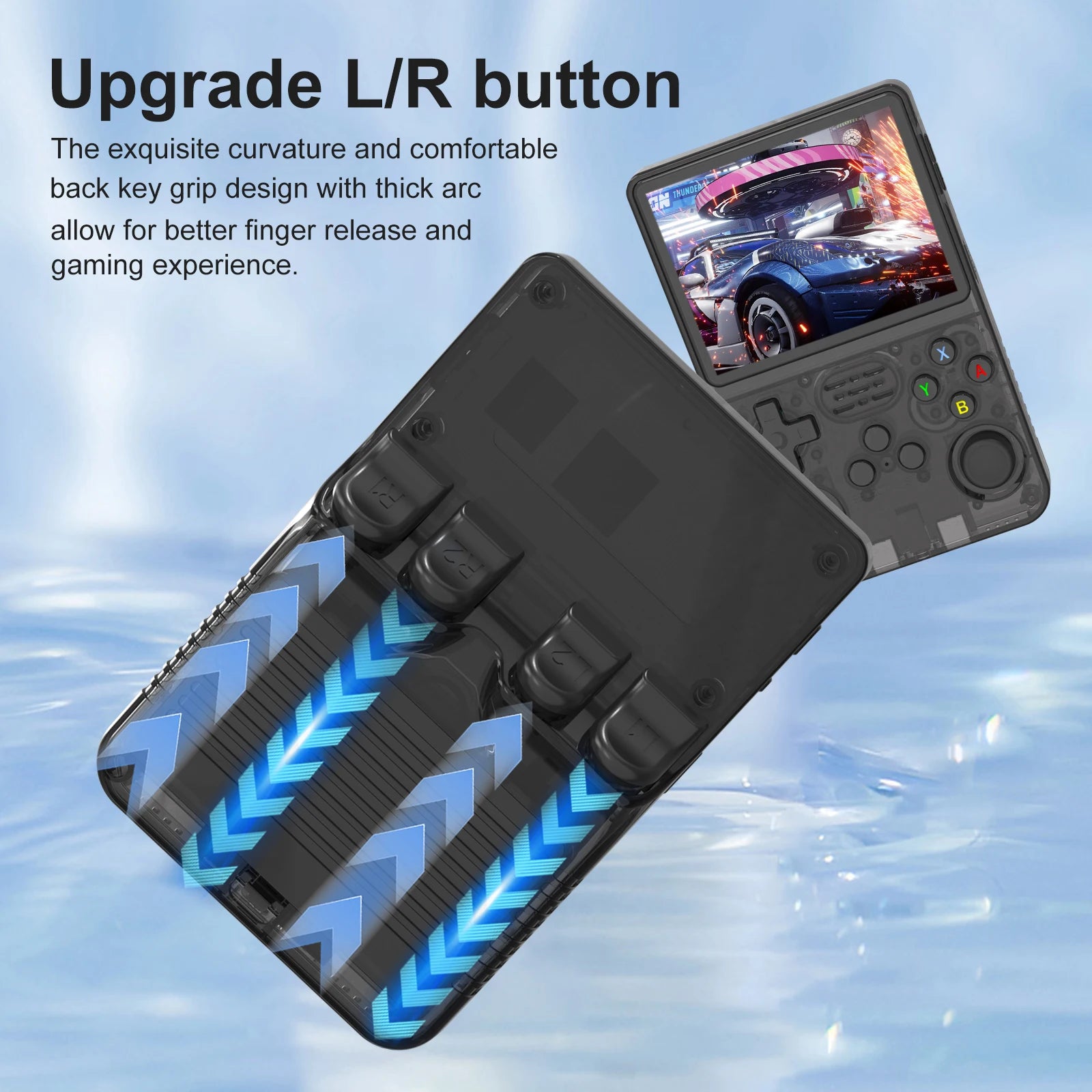 Portable Handheld Game Console 3.5Inch IPS 640x480 Screen Built in 64GB Memory Classic Games And Simulator Games Games