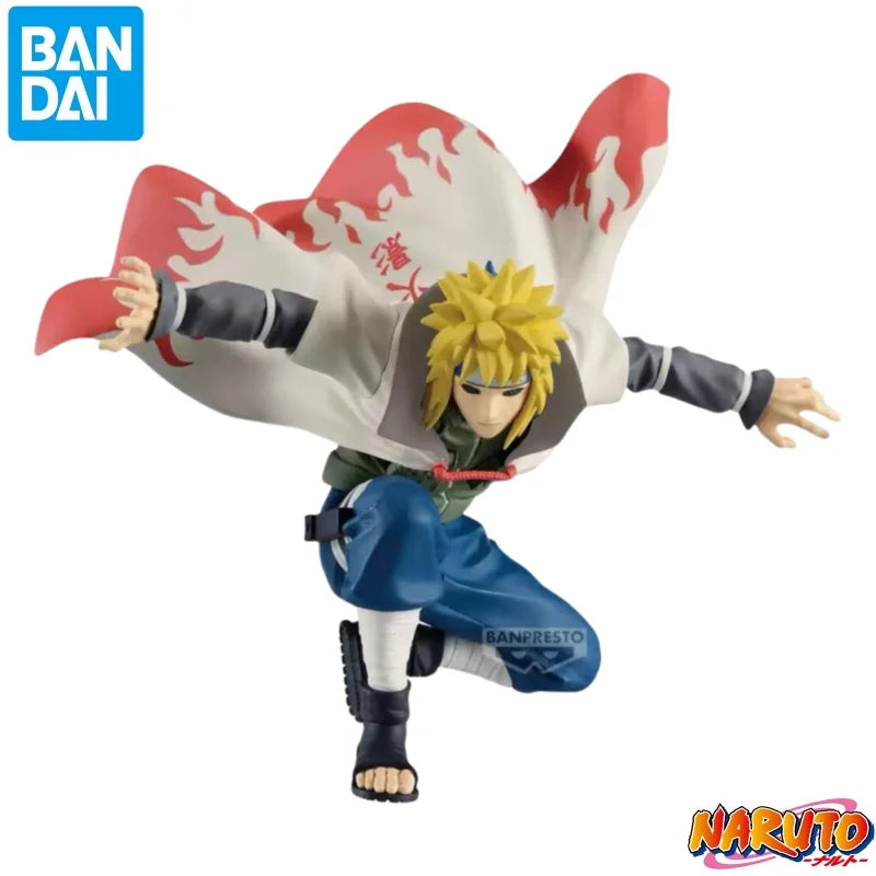 in stock BANDAI Original BANPRESTO Naruto Namikaze Minato action figure Model Doll Brand New Boxed anime characters