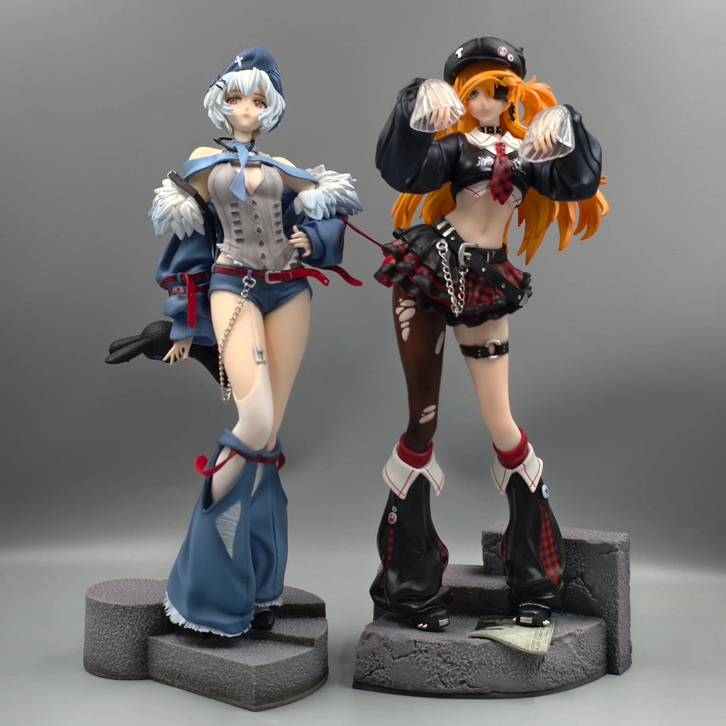 33cm 12.9 inch Anime Ayanami Rei Asuka Action Figures Pvc Statue Desktop Ornamen Collection Statue Model Decoration Room Toys