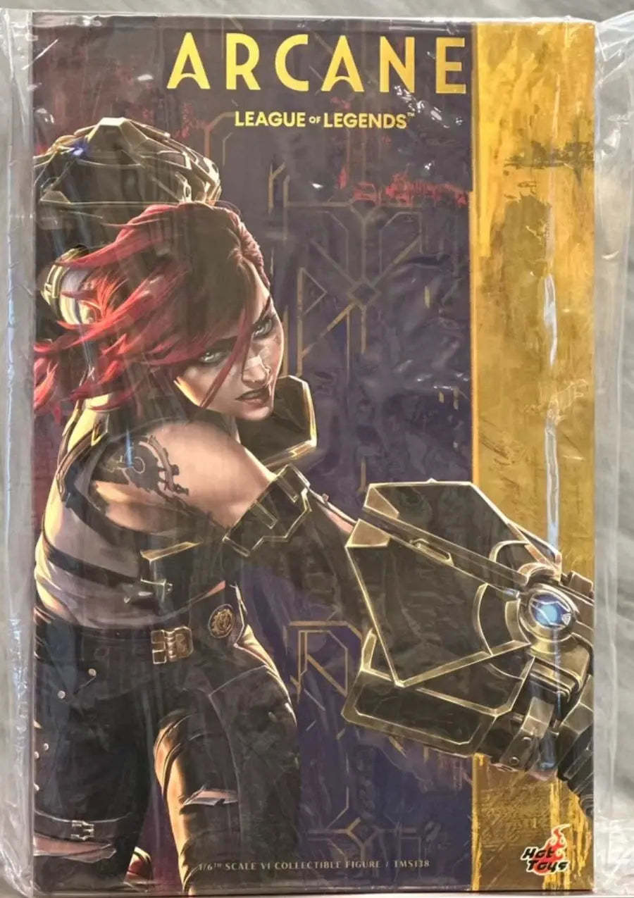 In Stock Hot Toys Arcane Season 2 Vi TMS138 1/6 Scale Action Figure Anime Model Trendy Toys Collectibles